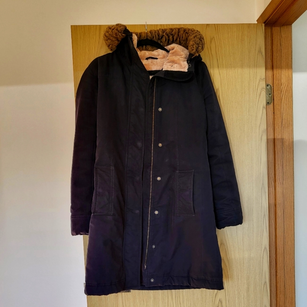 Aritzia Babaton Black Winter Coat sz Small